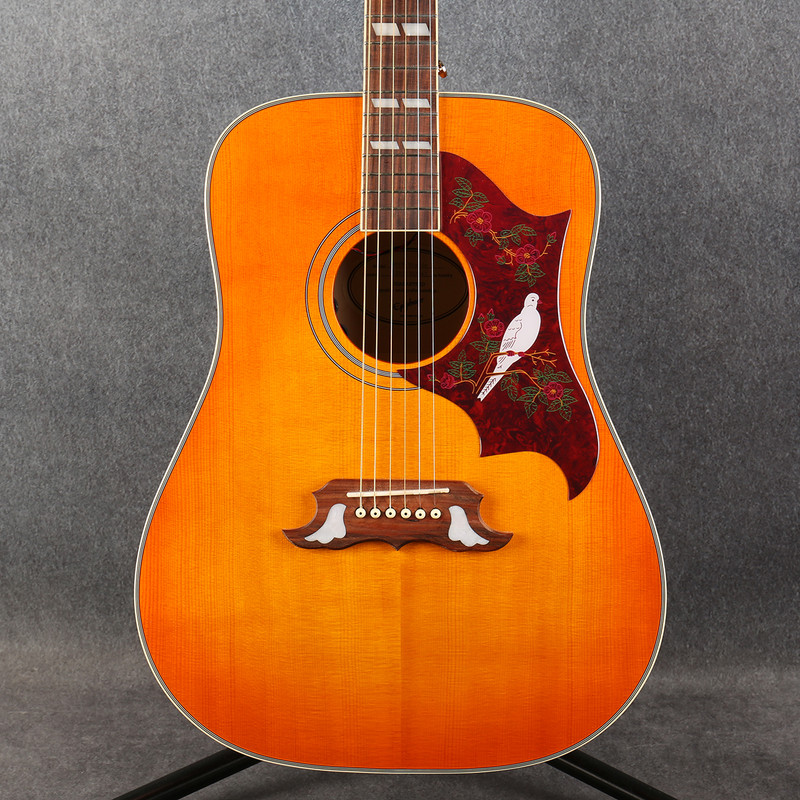 Epiphone Dove Studio Electro Acoustic - Violinburst - 2nd Hand