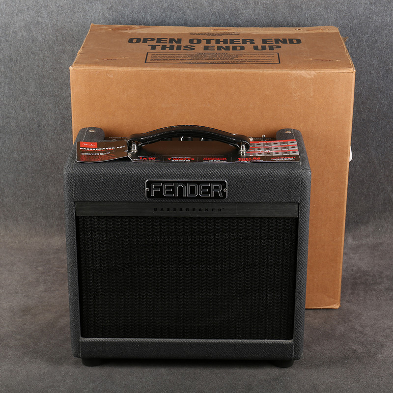 Fender Bassbreaker 007 Valve Combo - Boxed - 2nd Hand Fender Bassbreaker 007 Valve Combo - Boxed - 2nd Hand
