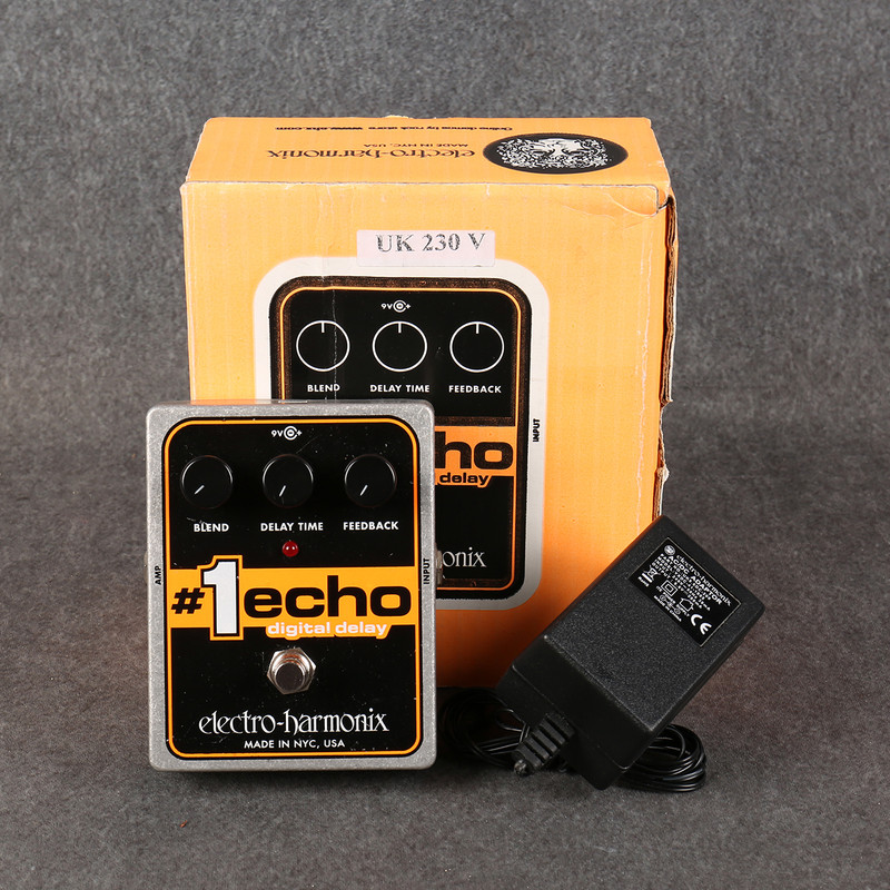 Electro Harmonix 1 Echo - Box & PSU - 2nd Hand Electro Harmonix 1 Echo - Box & PSU - 2nd Hand