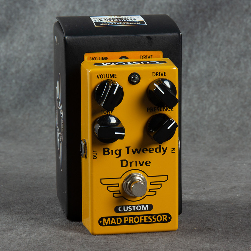 Mad Professor Big Tweedy Drive Custom - Limited Edition - Boxed - 2nd Hand Mad Professor Big Tweedy Drive Custom - Limited Edition - Boxed - 2nd Hand