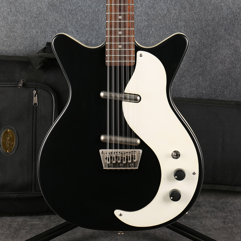 Danelectro 59 12 String Guitar - Black - Gig Bag - 2nd Hand Danelectro 59 12 String Guitar - Black - Gig Bag - 2nd Hand