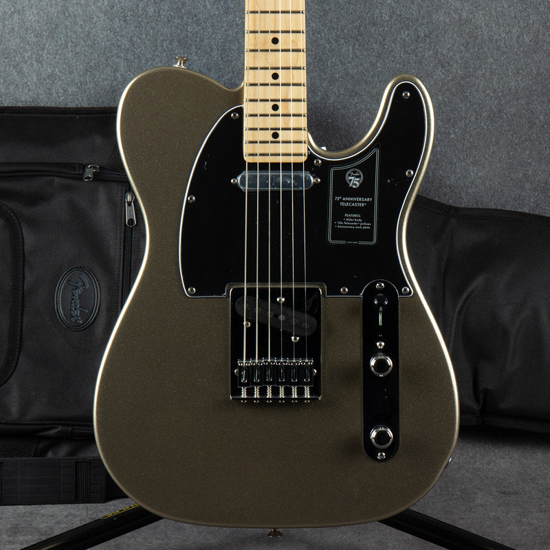 Fender 75th Anniversary Telecaster - MN - Diamond Anniversary - Bag - 2nd Hand
