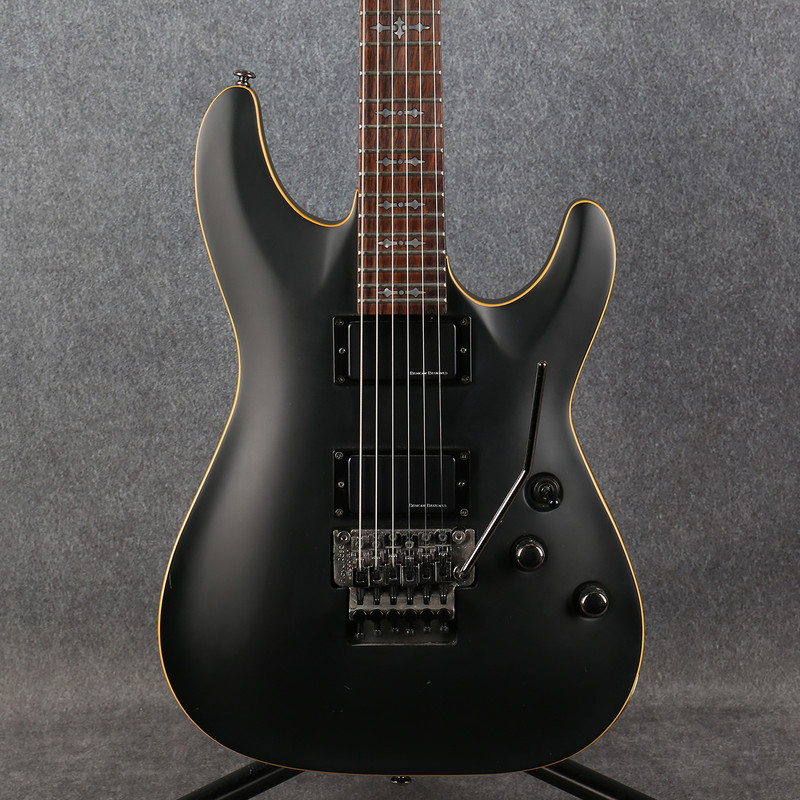 Schecter Demon 6 FR - Aged Black Satin - 2nd Hand Schecter Demon 6 FR - Aged Black Satin - 2nd Hand