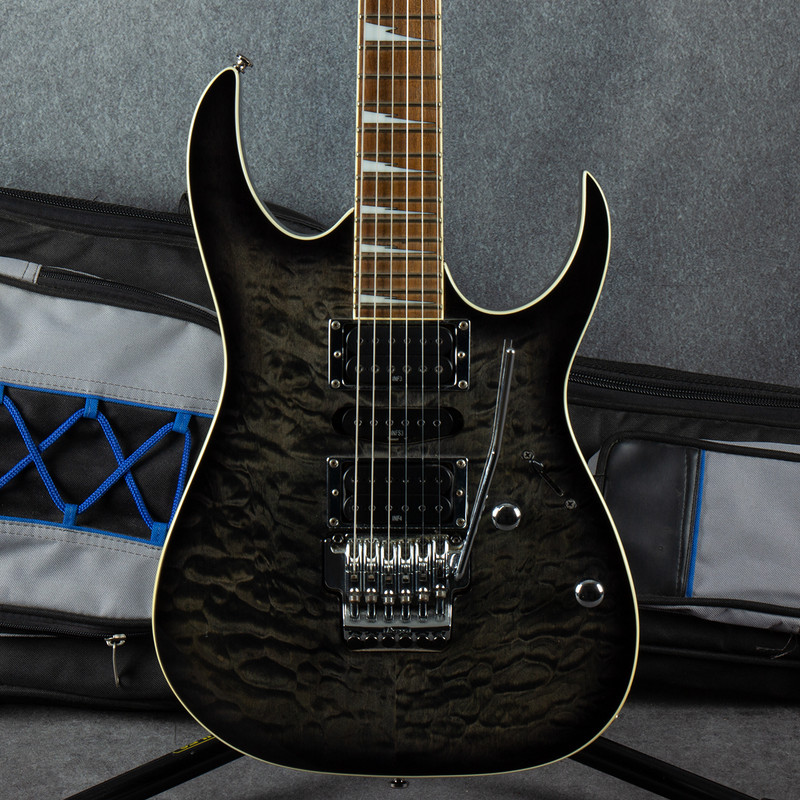 Ibanez RG4EX1 - Trans Black - Gig Bag - 2nd Hand