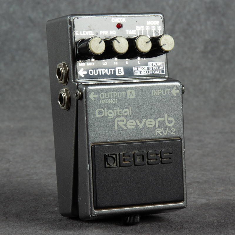 Boss RV-2 Digital Reverb - 2nd Hand
