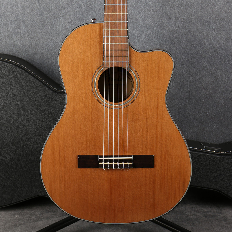 Fender CN-140SCE Electro Acoustic - Natural - Hard Case - 2nd Hand