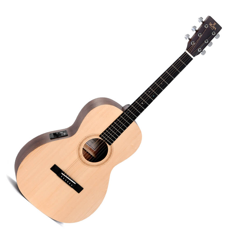 Sigma SE Series 00MSE Electric Acoustic Guitar - Natural