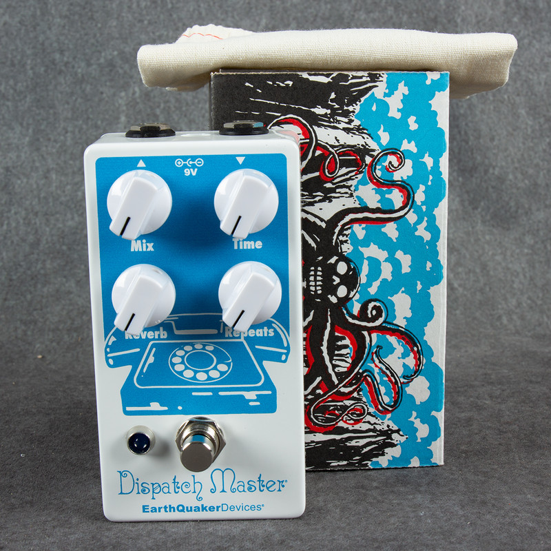 EarthQuaker Devices Dispatch Master Delay & Reverb Pedal - Boxed - 2nd Hand