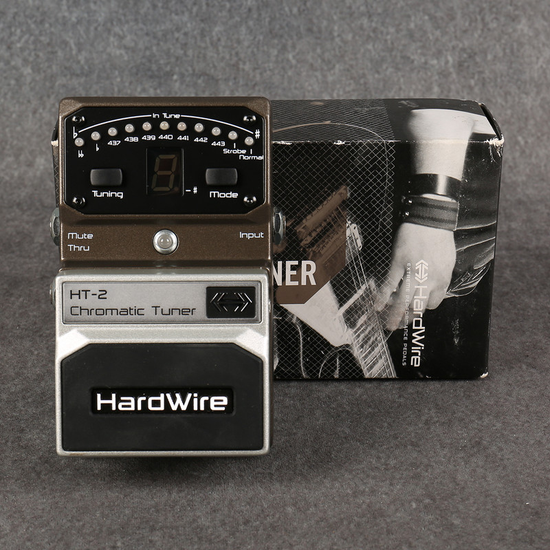 DigiTech Hardwire HT-2 Chromatic Tuner - Boxed - 2nd Hand DigiTech Hardwire HT-2 Chromatic Tuner - Boxed - 2nd Hand
