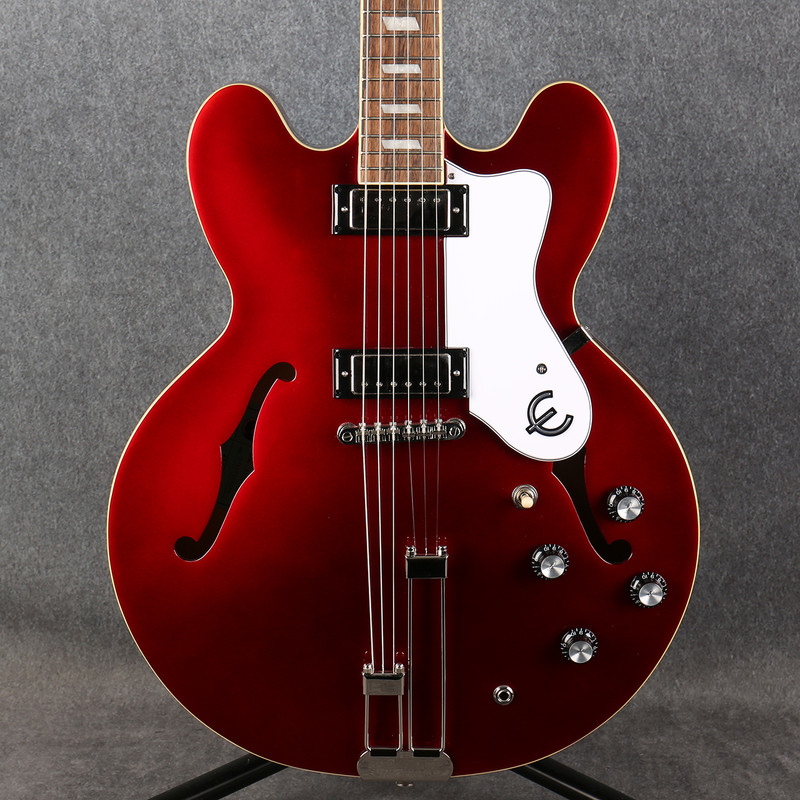 Epiphone Riviera Frequensator Tailpiece - Sparkling Burgundy - 2nd Hand Epiphone Riviera Frequensator Tailpiece - Sparkling Burgundy - 2nd Hand