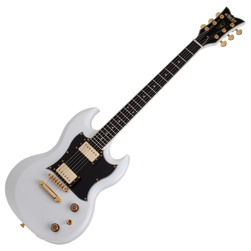 Schecter Zacky Vengeance ZV-H6LLYW66D - Gloss White Schecter Zacky Vengeance ZV-H6LLYW66D - Gloss White
