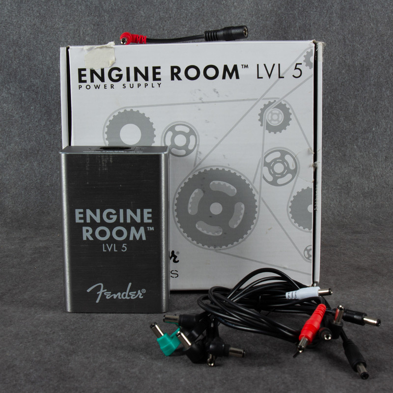 Fender Engine Room LVL 5 Power Supply - Cables - Boxed - 2nd Hand Fender Engine Room LVL 5 Power Supply - Cables - Boxed - 2nd Hand