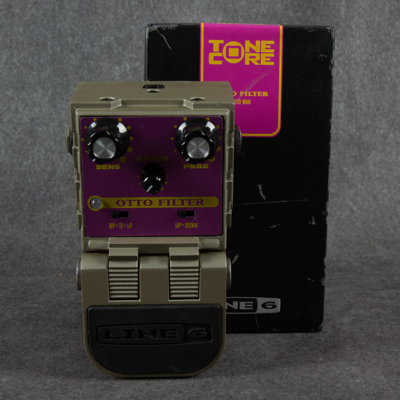 Line 6 Tone Core Otto Filter Auto Wah Pedal - Boxed - 2nd Hand Line 6 Tone Core Otto Filter Auto Wah Pedal - Boxed - 2nd Hand