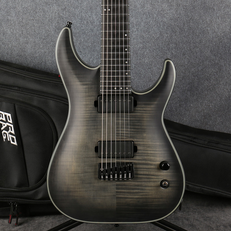 Schecter Keith Merrow Signature KM-7 MkI Trans Black Burst - Gig Bag - 2nd Hand Schecter Keith Merrow Signature KM-7 MkI Trans Black Burst - Gig Bag - 2nd Hand