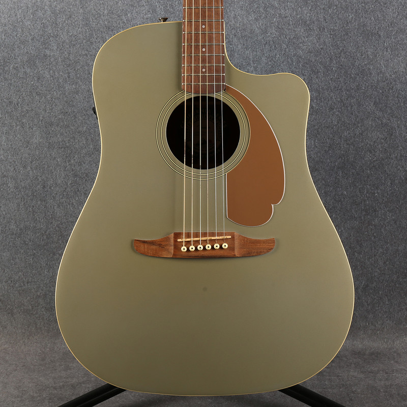 Fender California Series Redondo Player Electro Acoustic Slate Satin - 2nd Hand