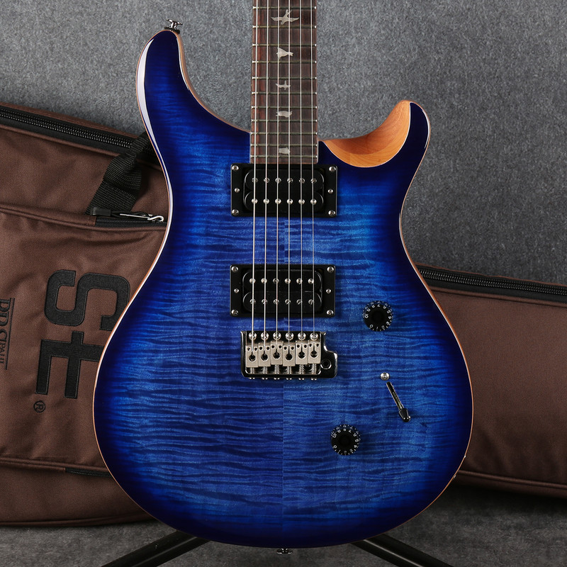 PRS SE Custom 24 - Faded Blue Burst - Gig Bag - 2nd Hand PRS SE Custom 24 - Faded Blue Burst - Gig Bag - 2nd Hand
