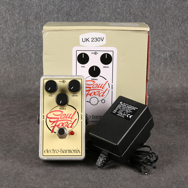 Electro Harmonix Soul Food - Box & PSU - 2nd Hand (135630) Electro Harmonix Soul Food - Box & PSU - 2nd Hand (135630)