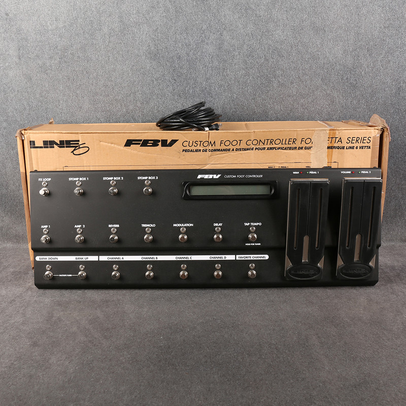 Line 6 FBV Custom Foot Controller - Boxed - 2nd Hand