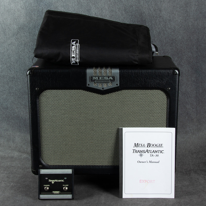 Mesa Boogie TransAtlantic TA-30 - Cover **COLLECTION ONLY** - 2nd Hand Mesa Boogie TransAtlantic TA-30 - Cover **COLLECTION ONLY** - 2nd Hand