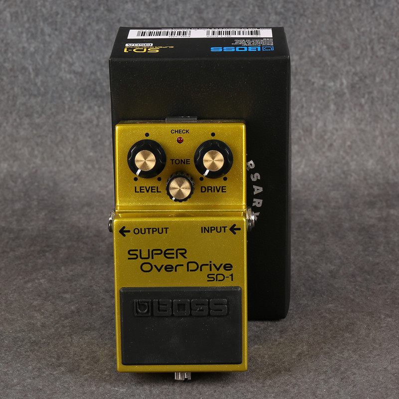 Boss SD1 B50A 50th Anniversary - Boxed - 2nd Hand