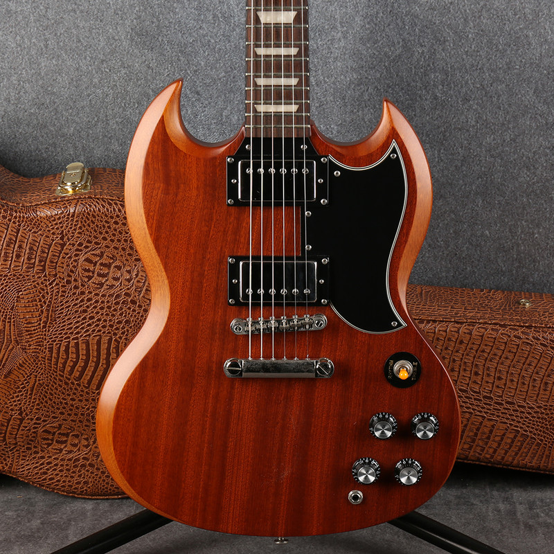 Epiphone SG G400 - Worn Brown - Hard Case - 2nd Hand Epiphone SG G400 - Worn Brown - Hard Case - 2nd Hand
