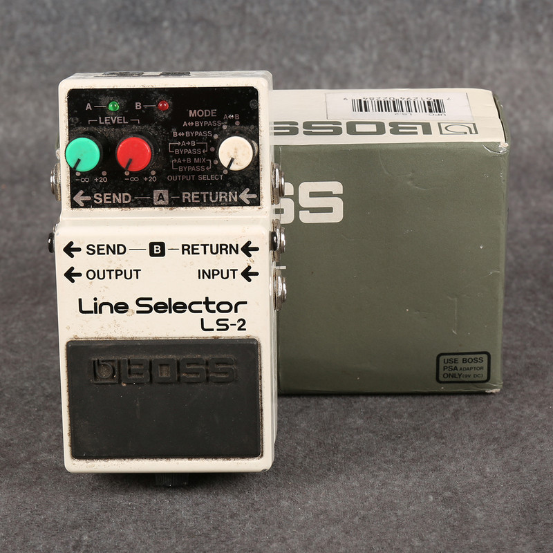 Boss LS2 Line Selector - Boxed - 2nd Hand Boss LS2 Line Selector - Boxed - 2nd Hand