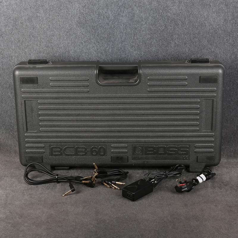 Boss BCB-60 Pedal Board - PSU & Cables - 2nd Hand Boss BCB-60 Pedal Board - PSU & Cables - 2nd Hand