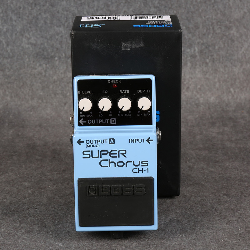 Boss CH-1 Super Chorus - Boxed - 2nd Hand (135938) Boss CH-1 Super Chorus - Boxed - 2nd Hand (135938)
