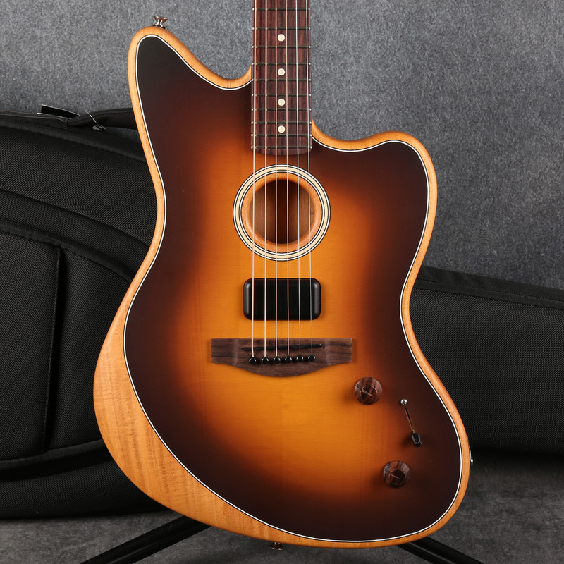 Fender Acoustasonic Player Jazzmaster - 2-Colour Sunburst - Gig Bag - 2nd Hand Fender Acoustasonic Player Jazzmaster - 2-Colour Sunburst - Gig Bag - 2nd Hand