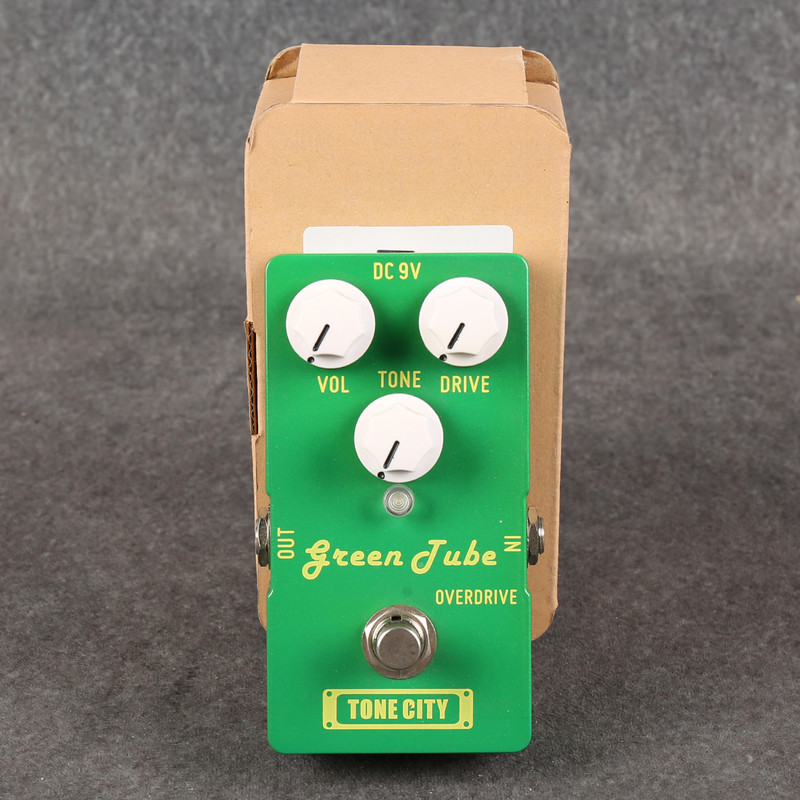 Tone City Green Tube - Boxed - 2nd Hand Tone City Green Tube - Boxed - 2nd Hand