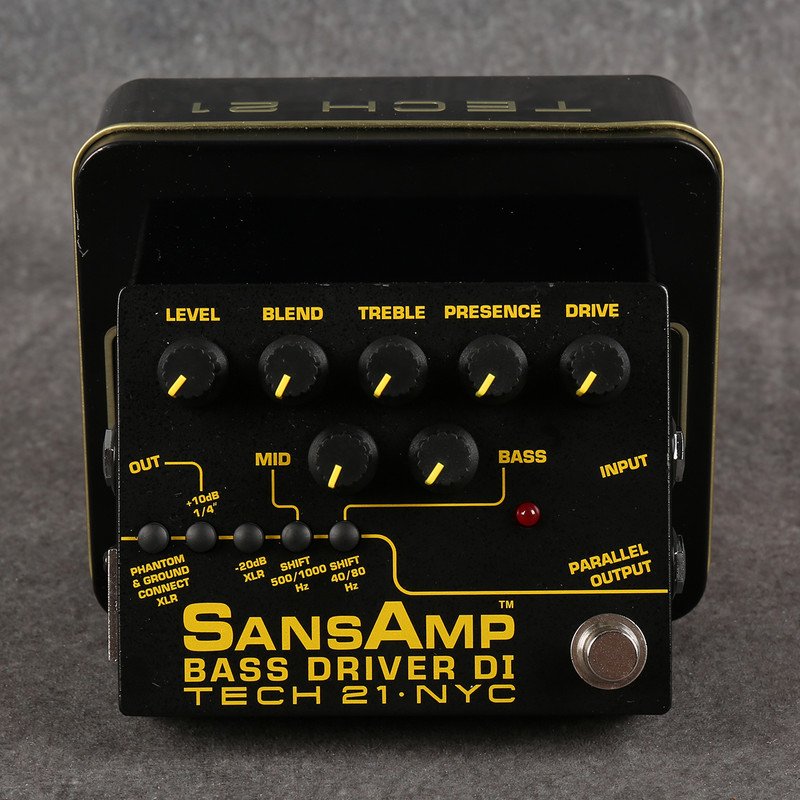 Tech 21 SansAmp Bass Driver DI - Boxed - 2nd Hand (136414) Tech 21 SansAmp Bass Driver DI - Boxed - 2nd Hand (136414)