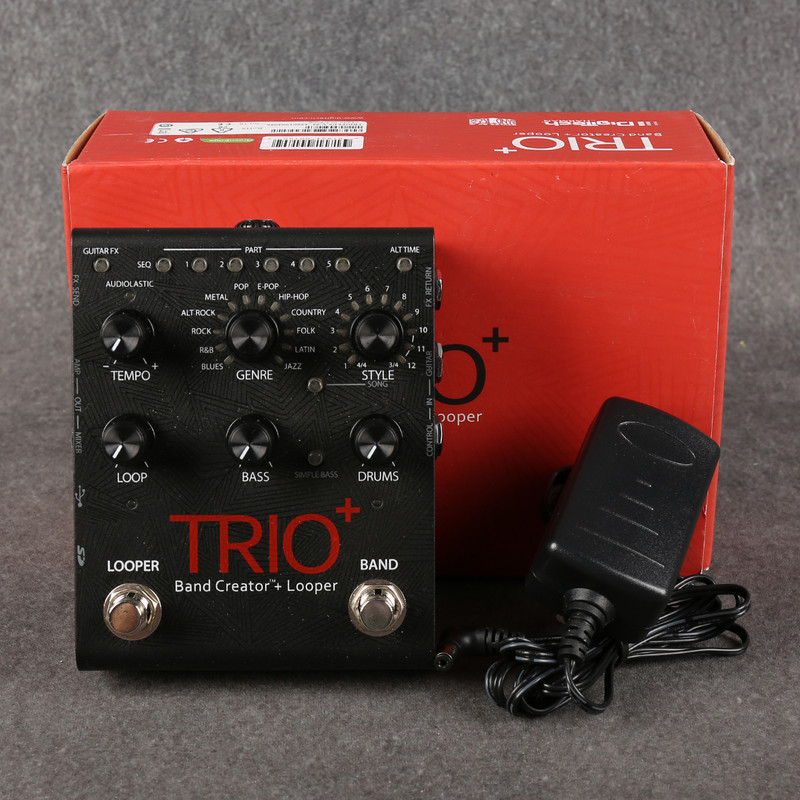 DigiTech Trio + Band Looper - Box & PSU - 2nd Hand DigiTech Trio + Band Looper - Box & PSU - 2nd Hand