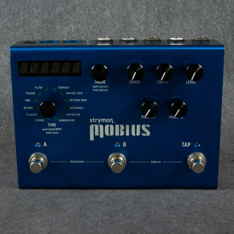 Strymon Mobius Multi-Modulation Pedal - 2nd Hand Strymon Mobius Multi-Modulation Pedal - 2nd Hand