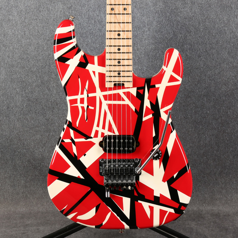 EVH Striped Series - Red White Black - 2nd Hand