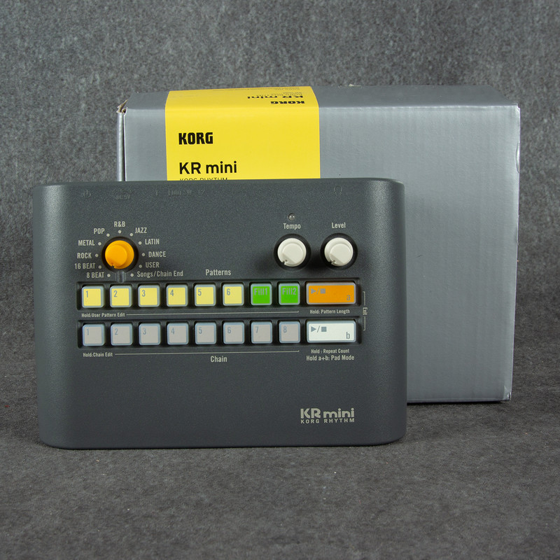 Korg KR Mini Drum Machine - Boxed - 2nd Hand
