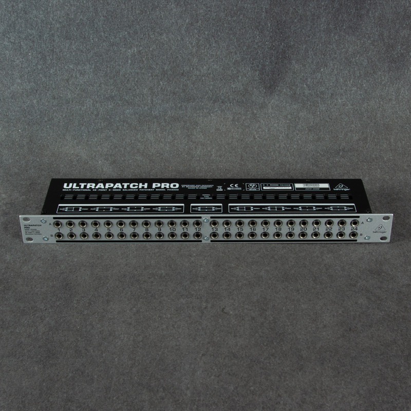 Behringer Ultrapatch Pro PX3000 Patch Bay - 2nd Hand Behringer Ultrapatch Pro PX3000 Patch Bay - 2nd Hand