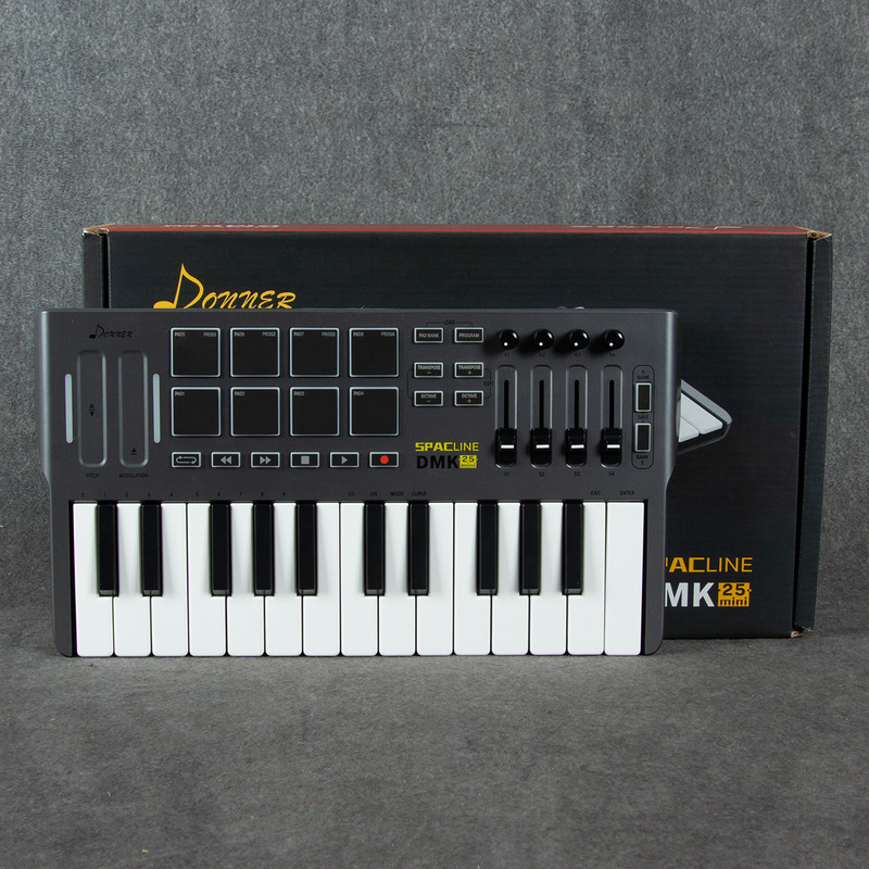 Donner Spacline DMK 25 MIDI Controller - Boxed - 2nd Hand