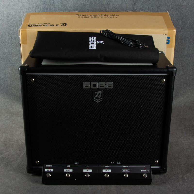 Boss Katana 100 MkII Combo - GA-FC Footswitch - Boxed - 2nd Hand (136562)