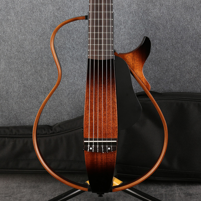 Yamaha SLG200N Nylon Silent Guitar - Tobacco Brown Sunburst - Gig Bag - 2nd Hand