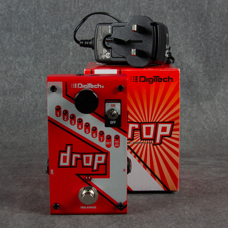 DigiTech Drop Polyphonic Drop Tune Pedal - Box & PSU - 2nd Hand DigiTech Drop Polyphonic Drop Tune Pedal - Box & PSU - 2nd Hand