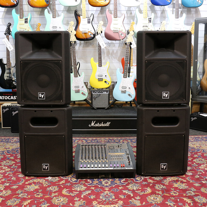 EV SX300 - EV SB112 - Studiomaster Mixer **COLLECTION ONLY** - 2nd Hand EV SX300 - EV SB112 - Studiomaster Mixer **COLLECTION ONLY** - 2nd Hand