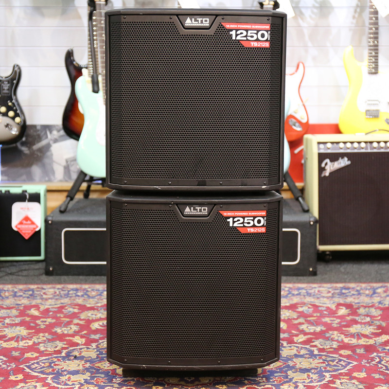 Alto Truesonic TS212S Active Subwoofer - Pair **COLLECTION ONLY** - 2nd Hand