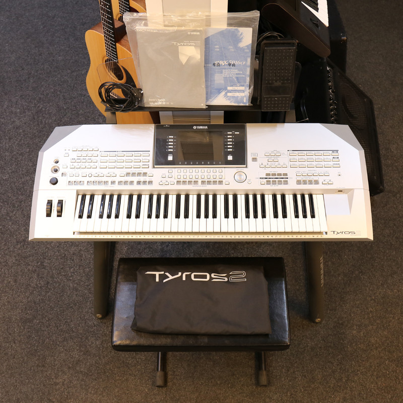 Yamaha TYROS 2 Keyboard - Stand - Stool **COLLECTION ONLY** - 2nd Hand