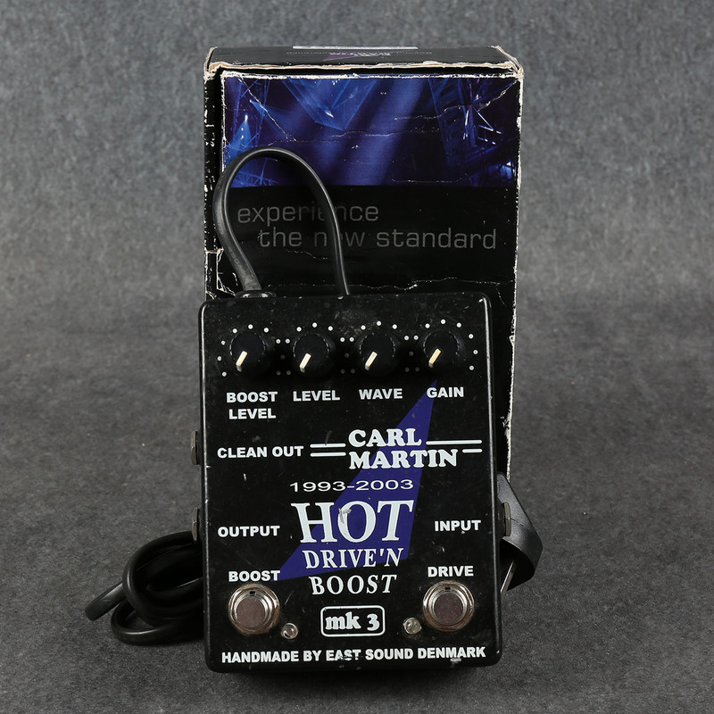 Carl Martin Hot Drive'n Boost MK3 - Boxed - 2nd Hand