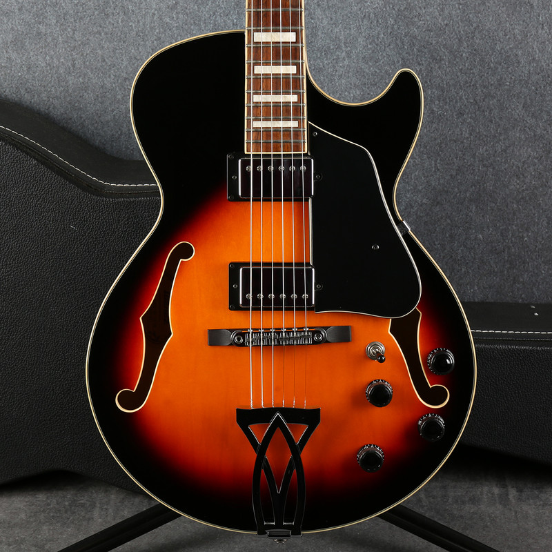 Ibanez Artcore Series AG75-BS - Brown Sunburst - Hard Case - 2nd Hand