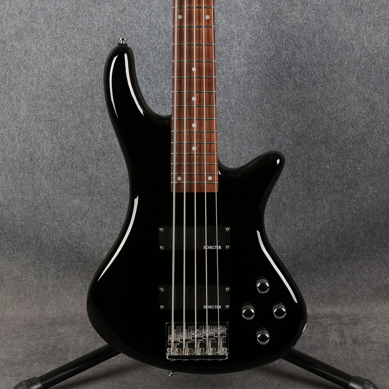 Schecter Diamond Series Stiletto Deluxe-5 Bass - Black - 2nd Hand Schecter Diamond Series Stiletto Deluxe-5 Bass - Black - 2nd Hand
