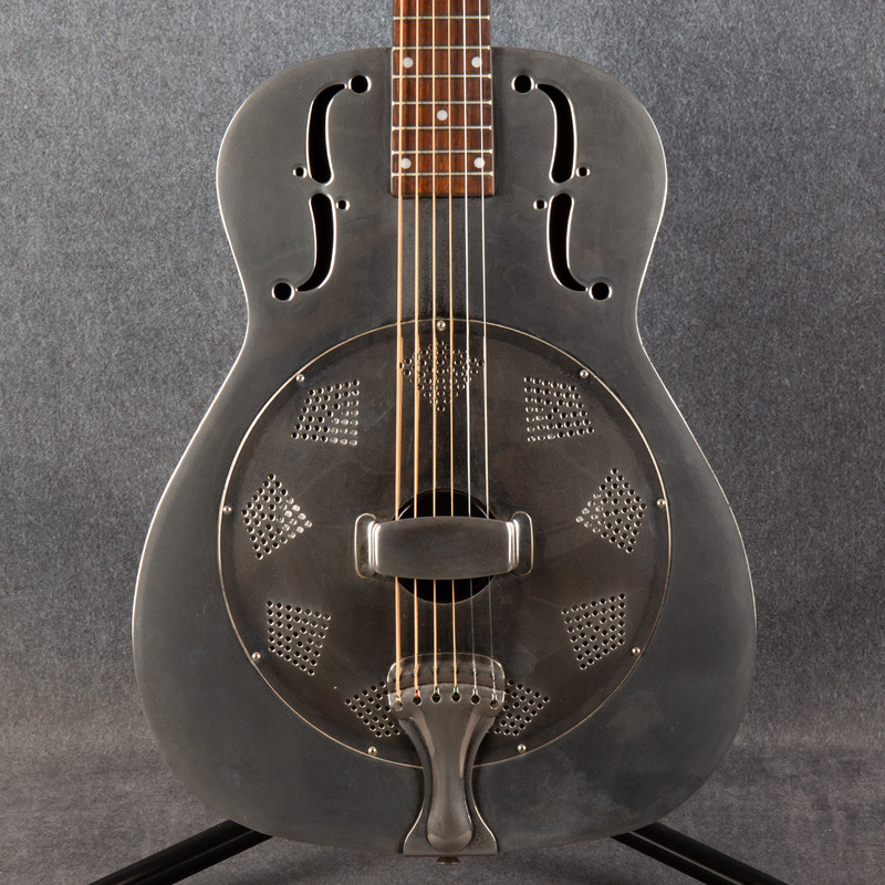 Ozark 3515N Resonator Guitar - Nickel Plated - 2nd Hand