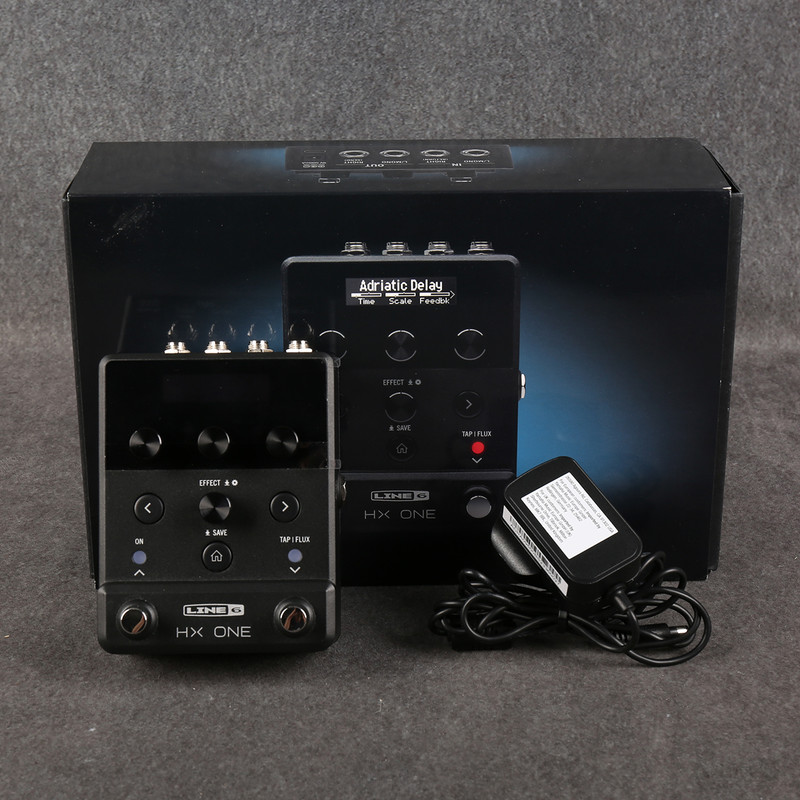 Line 6 Helix HX ONE Singular Sounds Effects Processor - Box & PSU - 2nd Hand Line 6 Helix HX ONE Singular Sounds Effects Processor - Box & PSU - 2nd Hand
