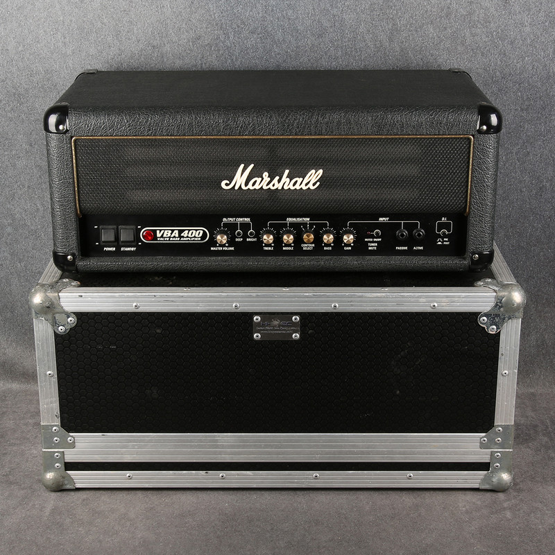 Marshall VBA400 Valve Bass Head - Flight Case **COLLECTION ONLY** - 2nd Hand