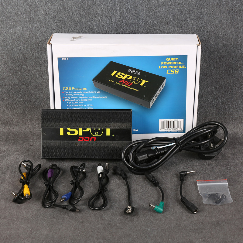 Truetone 1 Spot Pro CS 6 Pure Isolated Power Supply - Box & PSU - 2nd Hand
